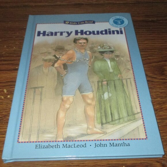 Kids Can Read Level 3: Harry Houdini (2008, Kids Can Press) Hardcover Book - Picture 1 of 3